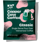 Copper Cow Single-Serve Coffee Pouch, Regular